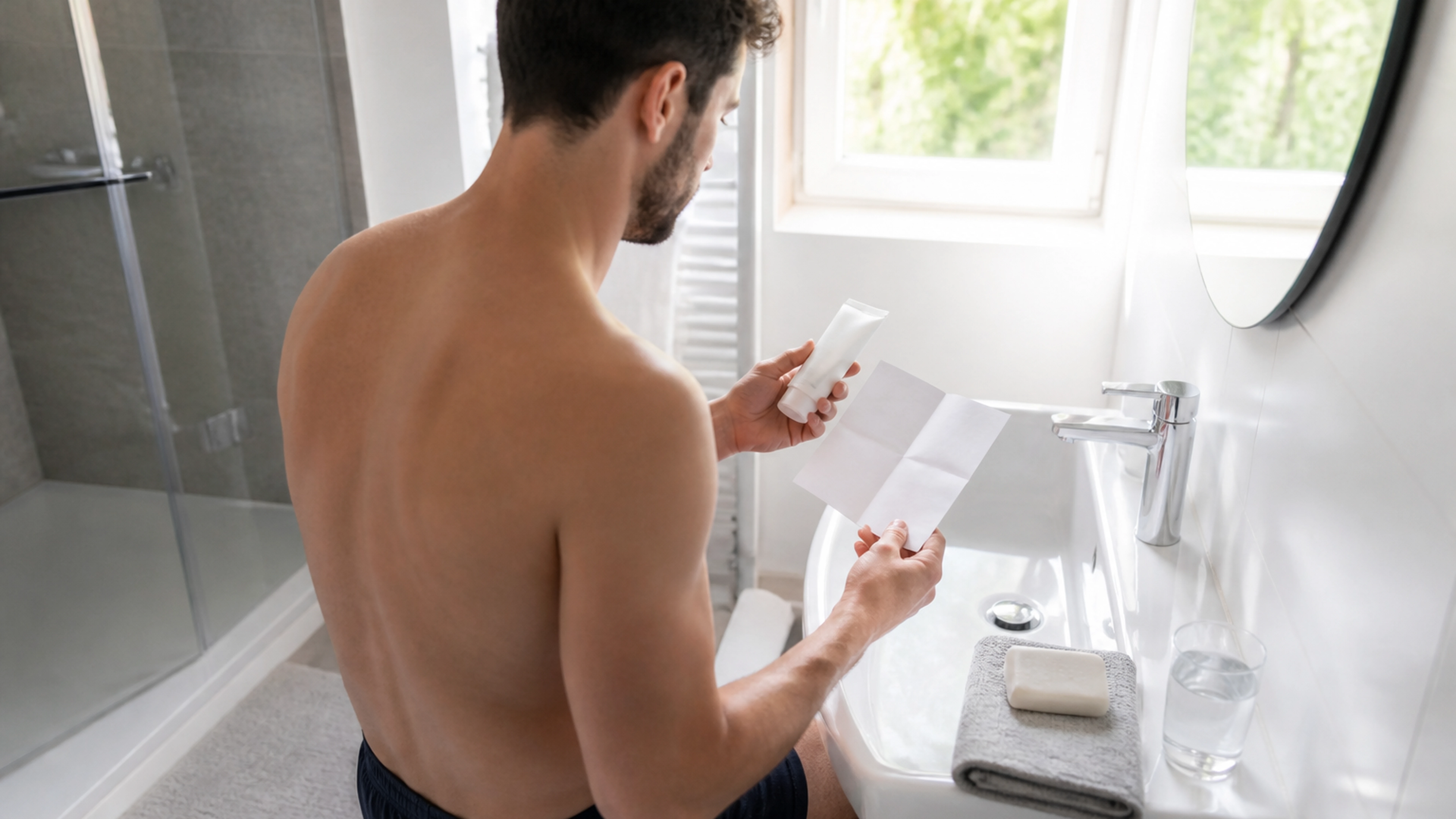 Illustration éditoriale pour l’article « Soigner et prévenir un champignon génital chez l'homme »