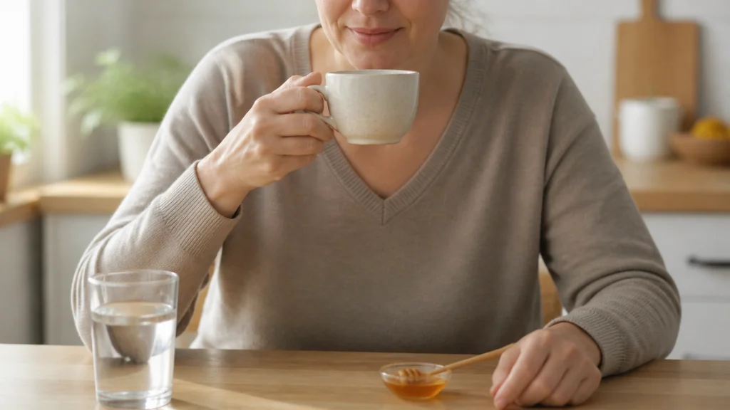 Illustration éditoriale pour l’article « Remède de grand-mère pour la langue qui pique : le soulager »